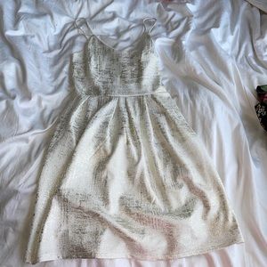 White and Gold dress